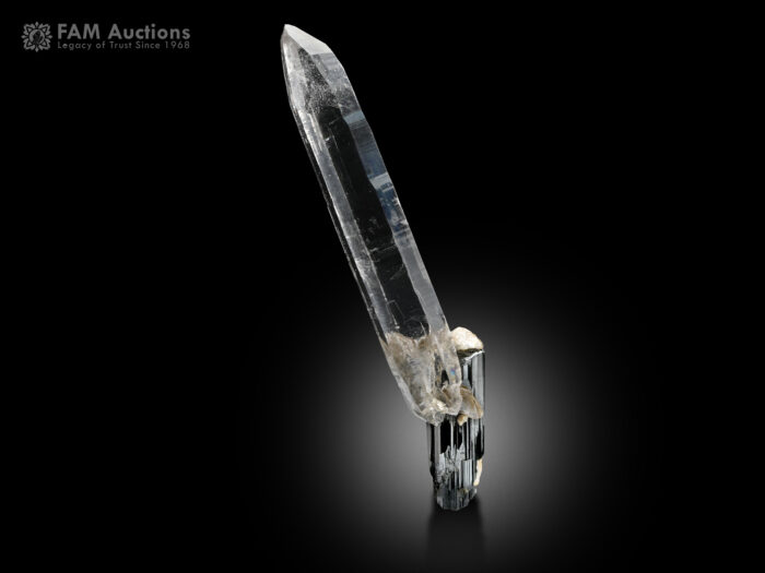 Schorl with Quartz