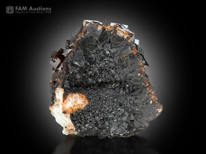Andradite Garnet on Matrix