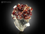 Spessartine Garnet with Muscovite and Albite.Video