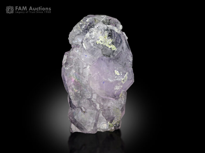 A beautiful, lustrous riebeckite inclusion apatite from Pakistan.