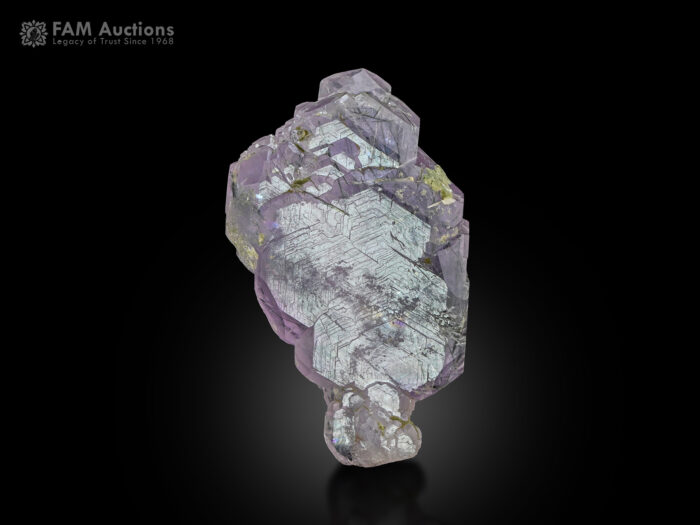 Apatite with Riebeckite inclusion from Mohmand Agency, Khyber Pakhtunkhwa, Pakistan.
