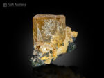 Topaz crystal on matrix from Dassu, Braldu Valley, Shigar District, Gilgit-Baltistan, Pakistan.