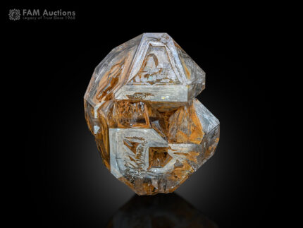 Window Quartz crystal from Wanna, Lower South Waziristan District, Khyber Pakhtunkhwa Province, Pakistan.