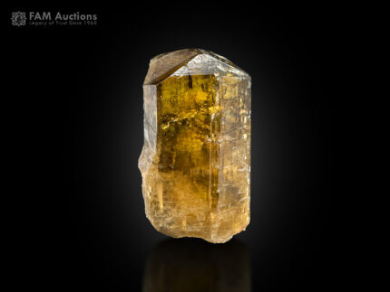Zoisite crystal from Alchuri, Shigar Valley, Shigar District, Gilgit-Baltistan, Pakistan.