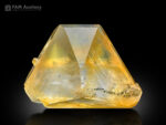 Iron coating quartz crystal from Pakistan.
