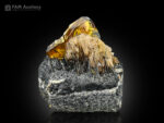Titanite with actinolite and quartz from Mulla Ghori, Khyber District, Khyber Pakhtunkhwa, Pakistan.