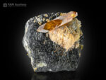 Titanite with actinolite and quartz from Mulla Ghori, Khyber District, Khyber Pakhtunkhwa, Pakistan.