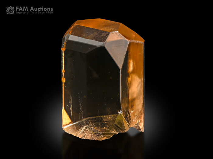 Topaz crystal from Bia Sappa Mine, Shigar Valley, Skardu District, Pakistan.