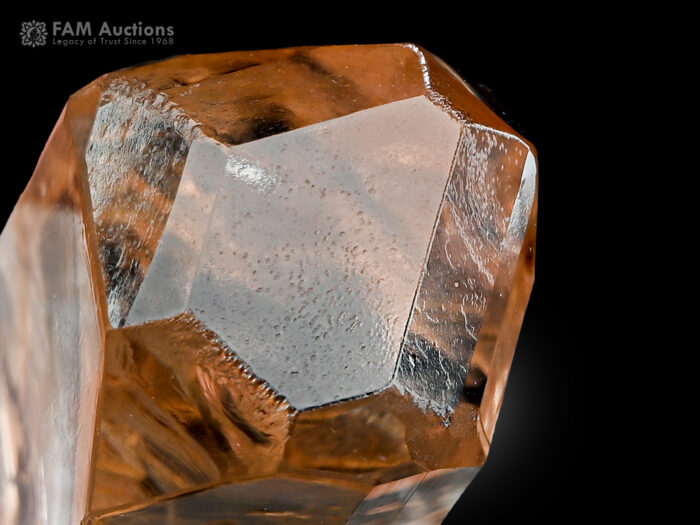 Topaz crystal from Bia Sappa Mine, Shigar Valley, Skardu District, Pakistan.