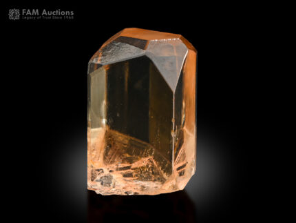 Topaz crystal from Bia Sappa Mine, Shigar Valley, Skardu District, Pakistan.
