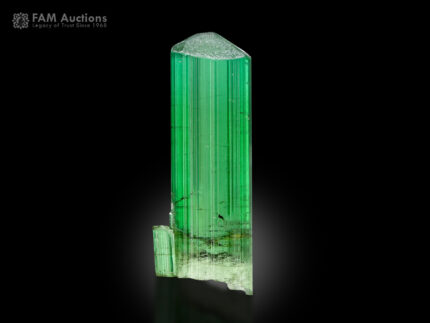 Tourmaline crystal from Afghanistan.