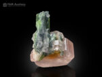 Apatite with Quartz and Tourmaline from Afghanistan