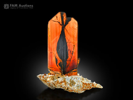 Phantom Brookite on Matrix from Pakistan