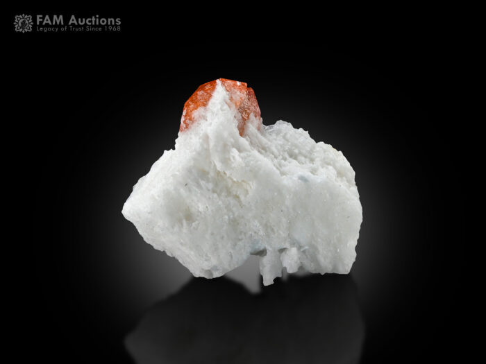Spessartine Garnet on Matrix from Pakistan