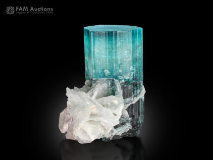 Tourmaline with Morganite and Cleavelandite from Afghanistan