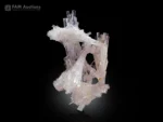 Tourmaline crystal cluster on matrix from Paprok Valley, Nuristan, Afghanistan.