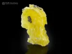 Lemon yellow brucite specimen with rich color from Killa Saifullah, Balochistan, Pakistan