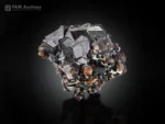 Lustrous andradite garnet crystal cluster from Pakistan.