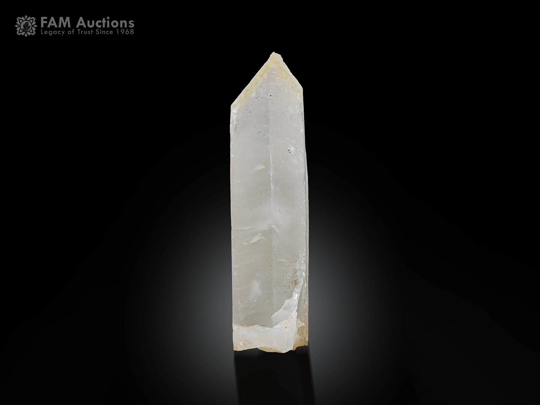 Vitaniemiite Crystal Rare Vitaniemiite crystal with sharp natural termination and well-formed prismatic crystal habit.