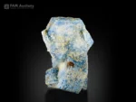 Alkali-rich blue beryl crystal cluster from Pakistan