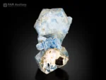 Alkali-rich blue beryl crystal cluster from Pakistan