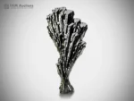 Epidote tree with deep green elongated crystals and superb luster.