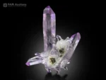 Vibrant purple Amethyst crystal cluster with sharp terminations from Veracruz, Mexico.